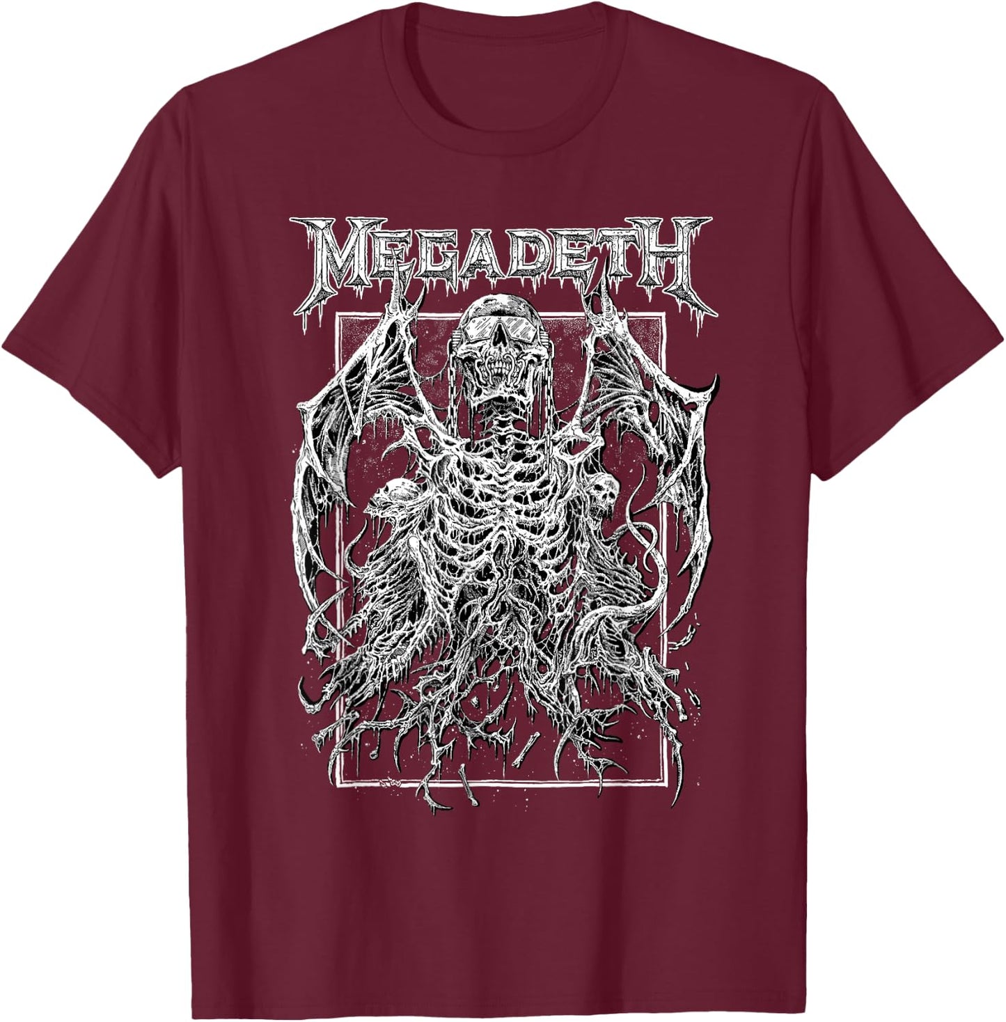 Megadeth - Vic Rising T-Shirt - T-Shirt | Maroon