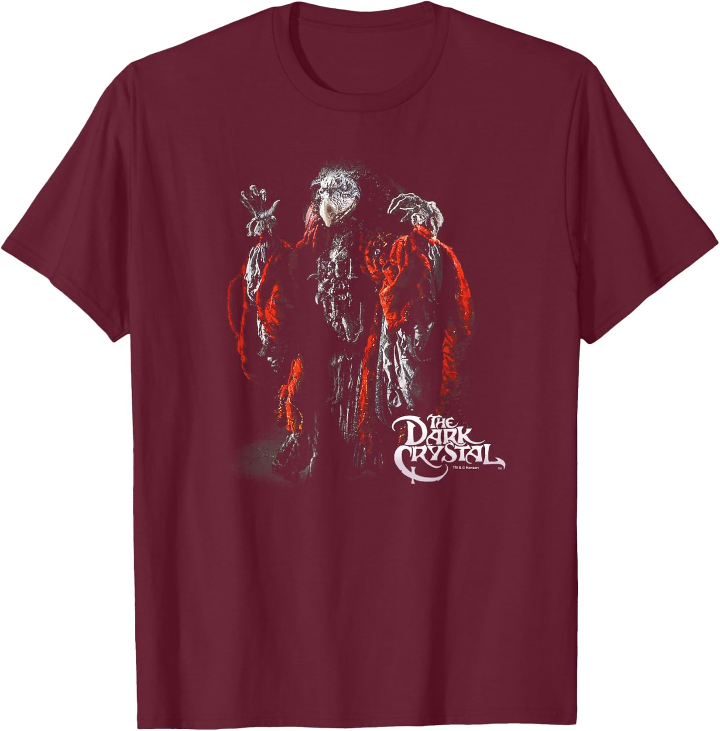 The Dark Crystal Skeksis T-Shirt - T-Shirt | Maroon
