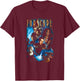 Farscape Comic Cover T-Shirt - T-Shirt | Maroon