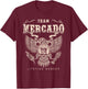 Team Mercado Family Name Lifetime Member T-Shirt - T-Shirt | Maroon