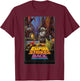 Star Wars The Empire Strikes Back Yoda T-Shirt - T-Shirt | Maroon