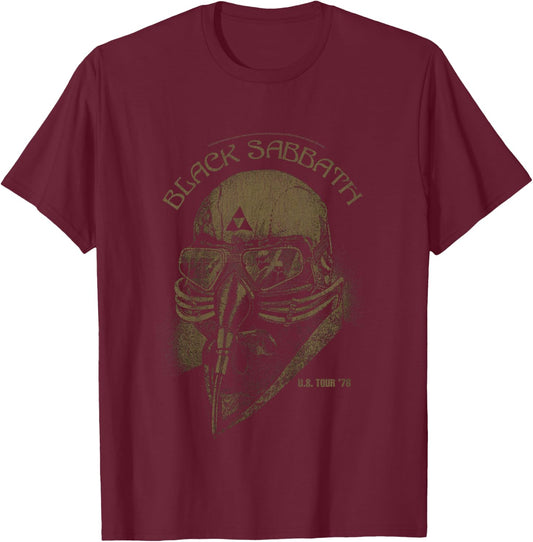 Kids Black Sabbath Official U.S Tour '78 Kids T-Shirt - T-Shirt | Maroon