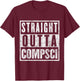 Straight Outta Comp Sci Parody Computer Science T-Shirt - T-Shirt | Maroon