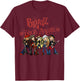 Bratz Rock Angelz Group Shot T-Shirt - T-Shirt | Maroon