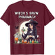 Witch's Brew Pharmacy Wizard Pharmacist Halloween costume T-Shirt - T-Shirt | Maroon