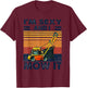 I'm Sexy and I Mow It Vintage Mowing Machine T-Shirt - T-Shirt | Maroon