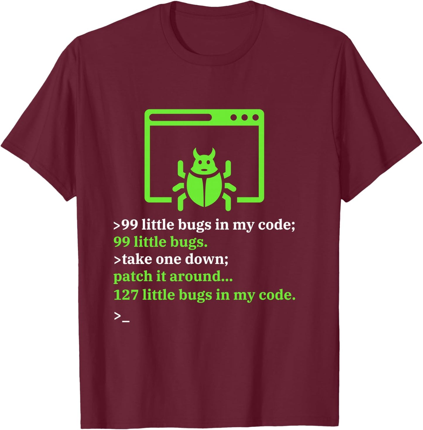 Debugger Debugging - Computer Science Programmer & Coding T-Shirt - T-Shirt | Maroon