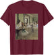 Edgar Degas The Dance Class (La Classe de Danse) Ballet Art T-Shirt - T-Shirt | Maroon