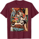 Japanese Tengu God Art Snake Man Retro Vintage Artwork T-Shirt - T-Shirt | Maroon