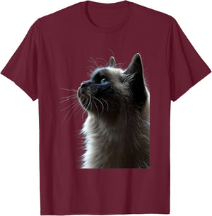 Himalayan Cat Women Kids T-Shirt - T-Shirt | Maroon
