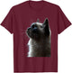Himalayan Cat Women Kids T-Shirt - T-Shirt | Maroon