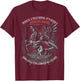 Pale Horse Rider His Name was Death T-Shirt - T-Shirt | Maroon