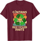 Organ Donation Design Kidney Transplant for -Adults, Black, Small, Short Sleeve, Classic Fit T-Shirt - T-Shirt | Maroon