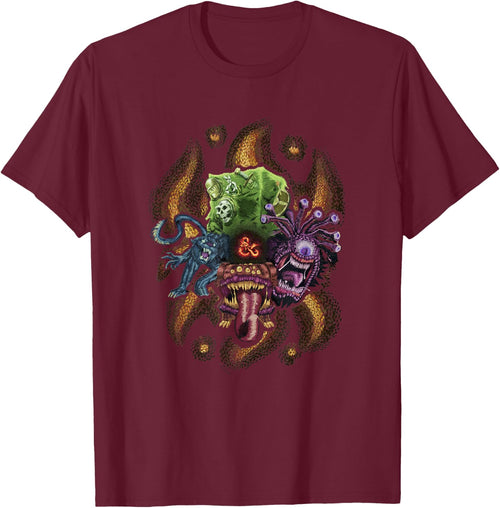 Dungeons & Dragons Vintage Beholder, Mimic, Displacer Beast