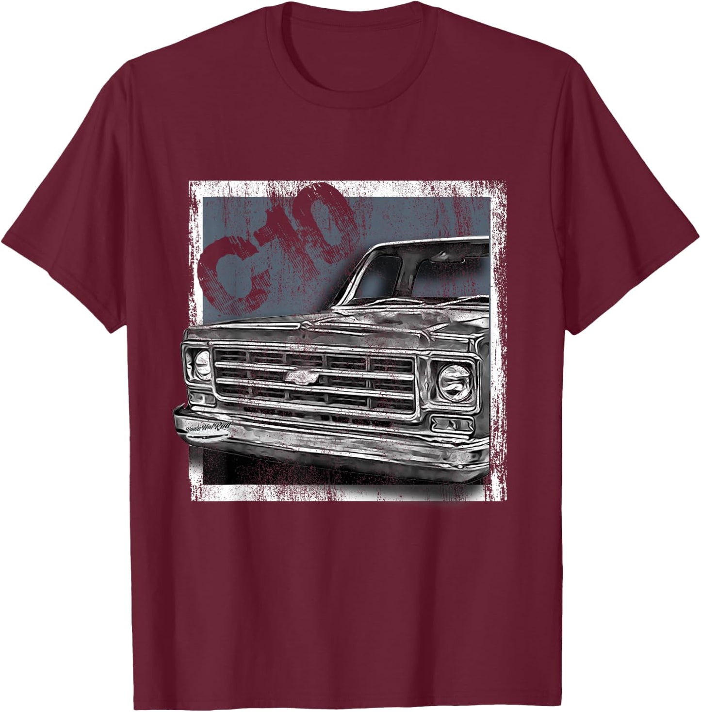 C10,C-10,K5,Jimmy,Squarebody Truck,Suburban,Blazer,Silverado T-Shirt - T-Shirt | Maroon