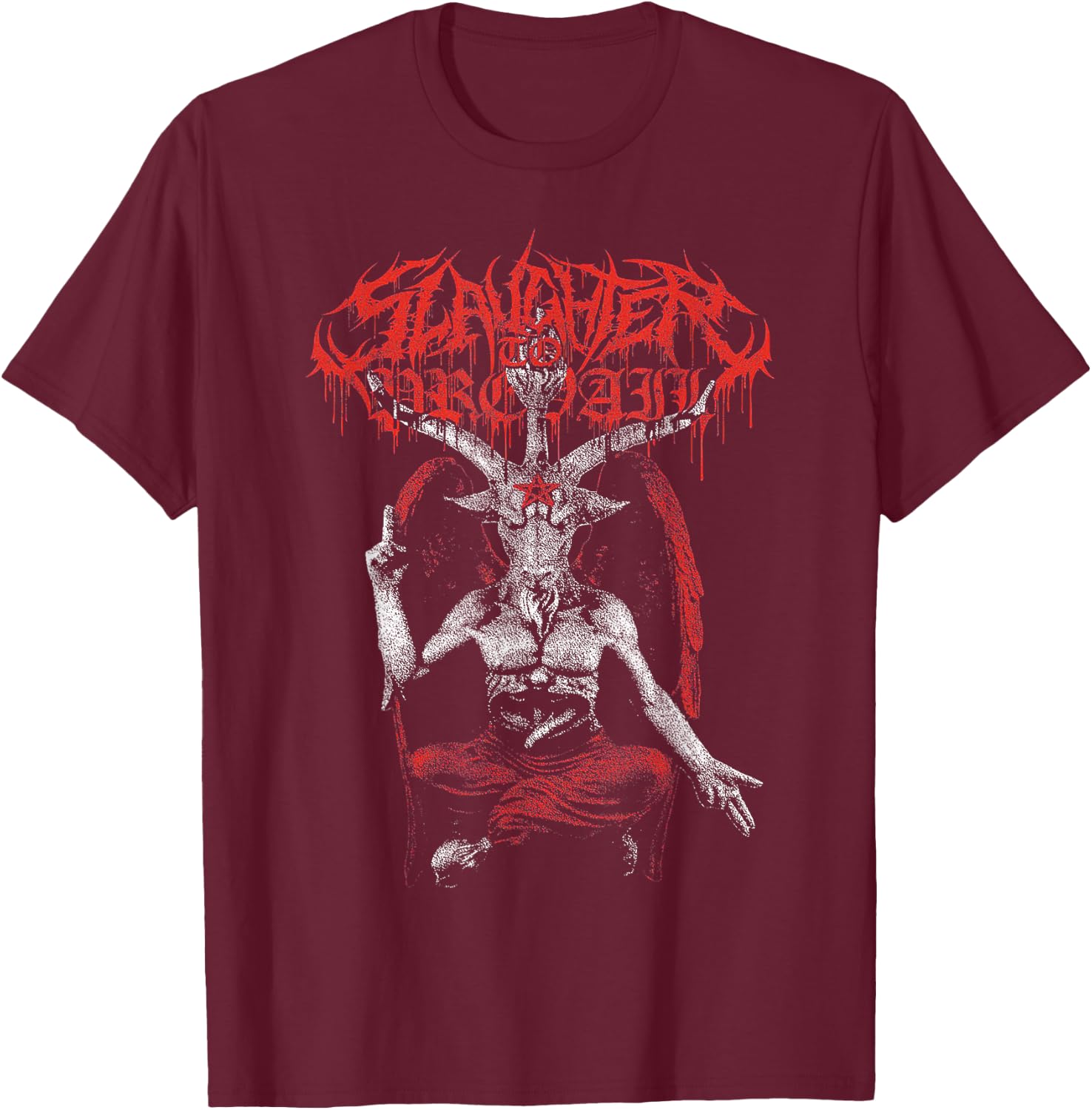 Slaughter to Prevail T-Shirt - T-Shirt | Maroon