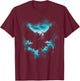 Bald eagle Bird Nature Usa Lightning T-Shirt - T-Shirt | Maroon