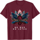 No Mud No Lotus Flower Zen Buddhism Buddhist Buddha Yoga T-Shirt - T-Shirt | Maroon
