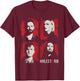 Halestorm - Drip Band Photo T-Shirt - T-Shirt | Maroon