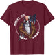 Right To Bear Arms - 4th of July Funny George Washington Women Men T-Shirt - T-Shirt | Maroon