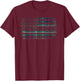 Clan Duncan Scottish tartan US flag kilt Scotland T-Shirt - T-Shirt | Maroon