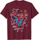 Marvel Christmas Spider-Man Jingle All The Way Action Pose T-Shirt - T-Shirt | Maroon
