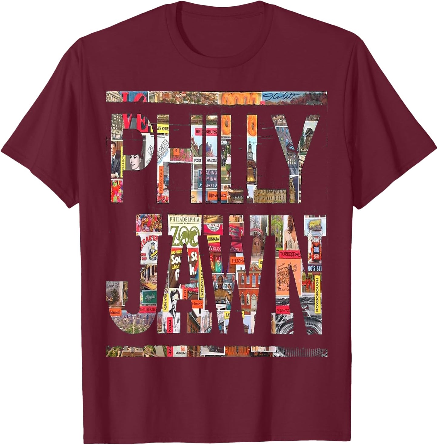 Philly jawn, Slang Philadelphia Hometown T-Shirt - T-Shirt | Maroon