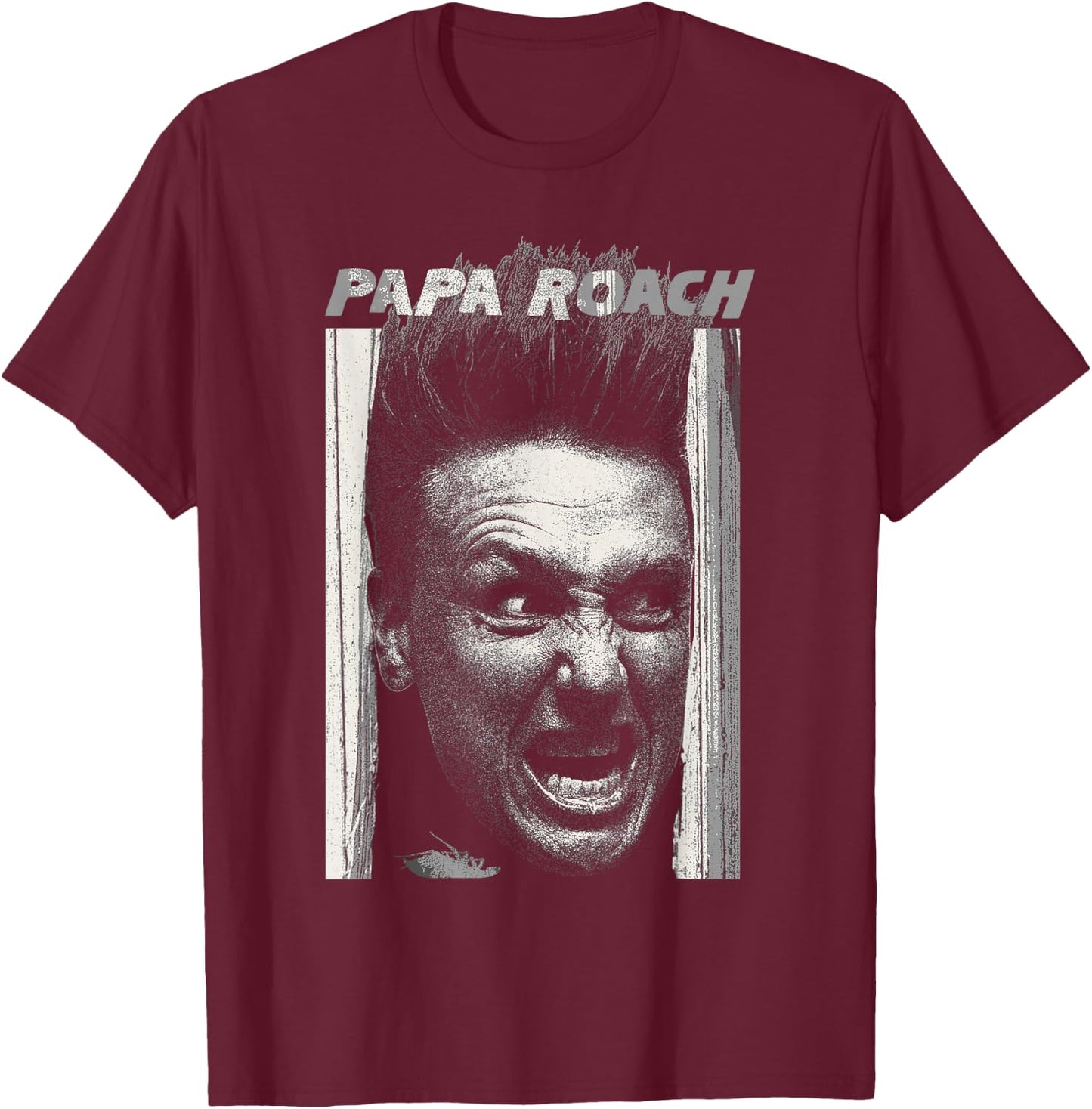 Papa Roach - Official Merchandise - Here's Jacoby T-Shirt - T-Shirt | Maroon