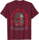 Star Wars: The Bad Batch Hunter Clone Force 99 Logo T-Shirt - T-Shirt | Maroon