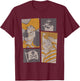 Disney Peter Pan Captain Hook and SMEE T-Shirt - T-Shirt | Maroon