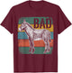 Bad Ass Badass Donkey Cool Cute Donkeys Meme T-Shirt - T-Shirt | Maroon