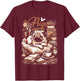 Pug Mama Pug Mom Puppy T-Shirt - T-Shirt | Maroon