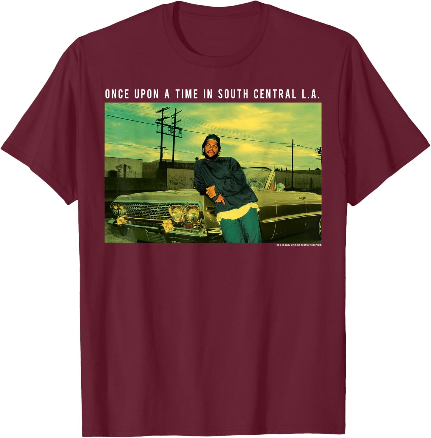 Boyz in The Hood South Central Boyz T-Shirt - T-Shirt | Maroon