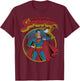 DC Comics Superman With Eagle T-Shirt - T-Shirt | Maroon