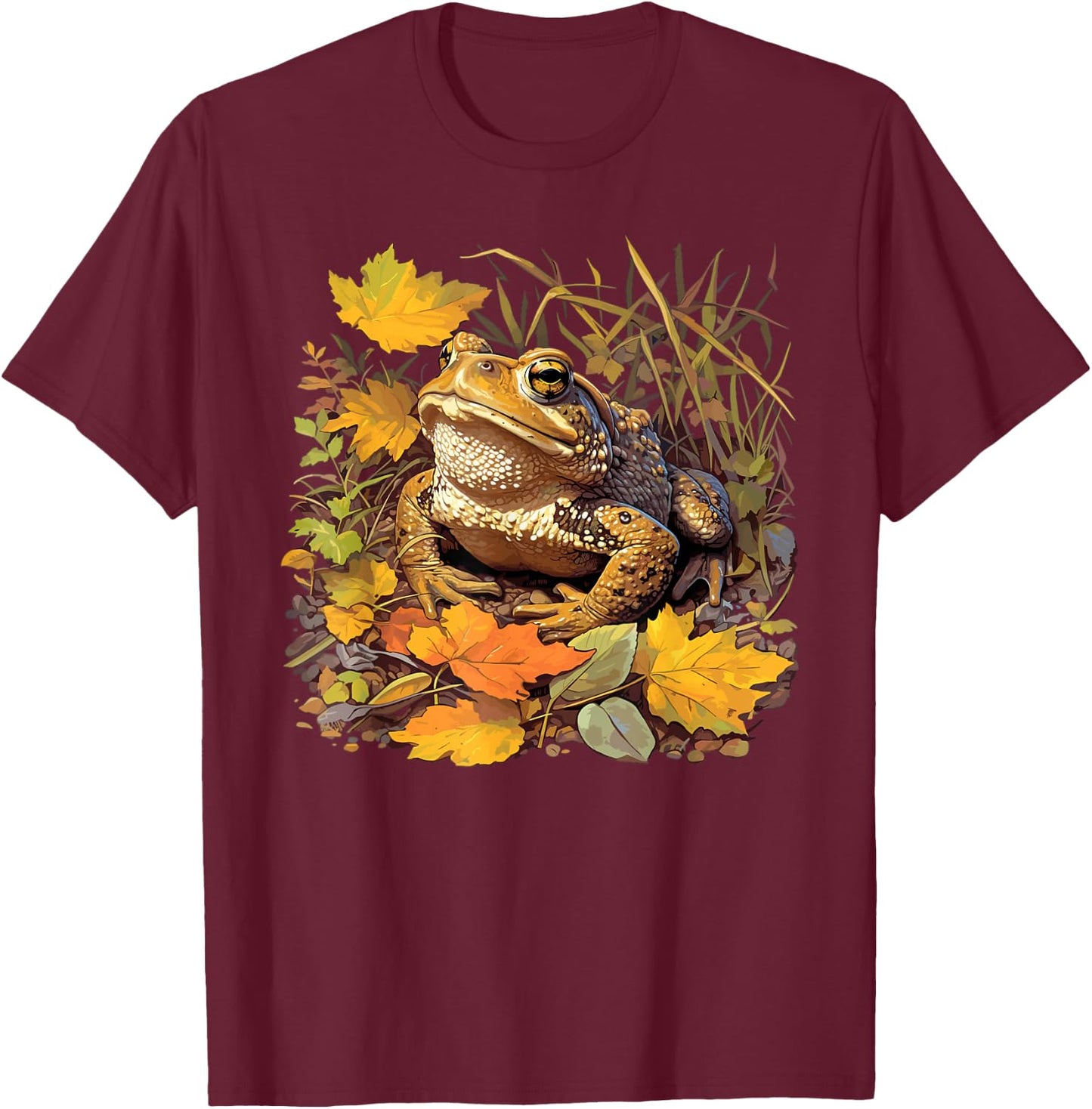Toads Lovers Toad T-Shirt - T-Shirt | Maroon