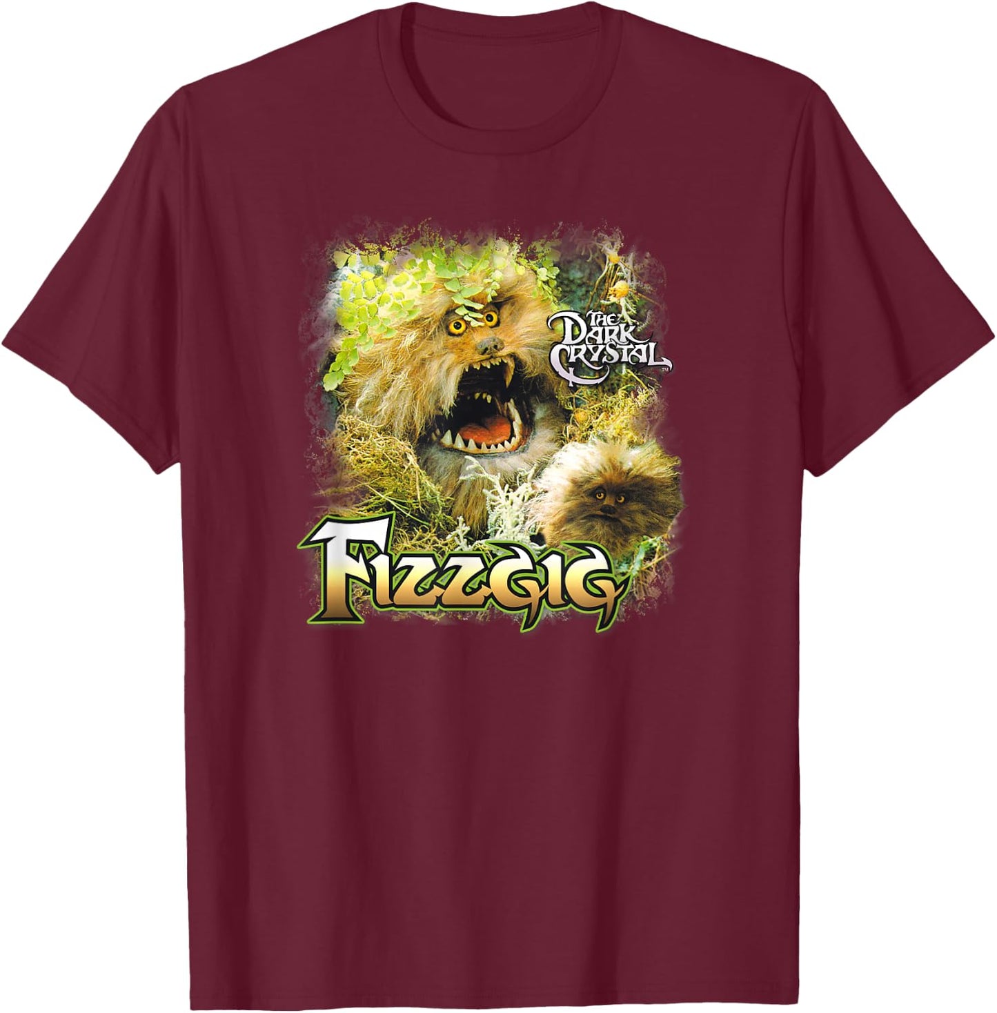 The Dark Crystal Fizzgig T-Shirt - T-Shirt | Maroon