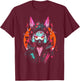 Anime Manga Cyberpunk Aesthetic Techwear Harajuku T-Shirt - T-Shirt | Maroon