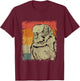 Retro Budgie Gift Vintage Budgie Bird T-Shirt - T-Shirt | Maroon