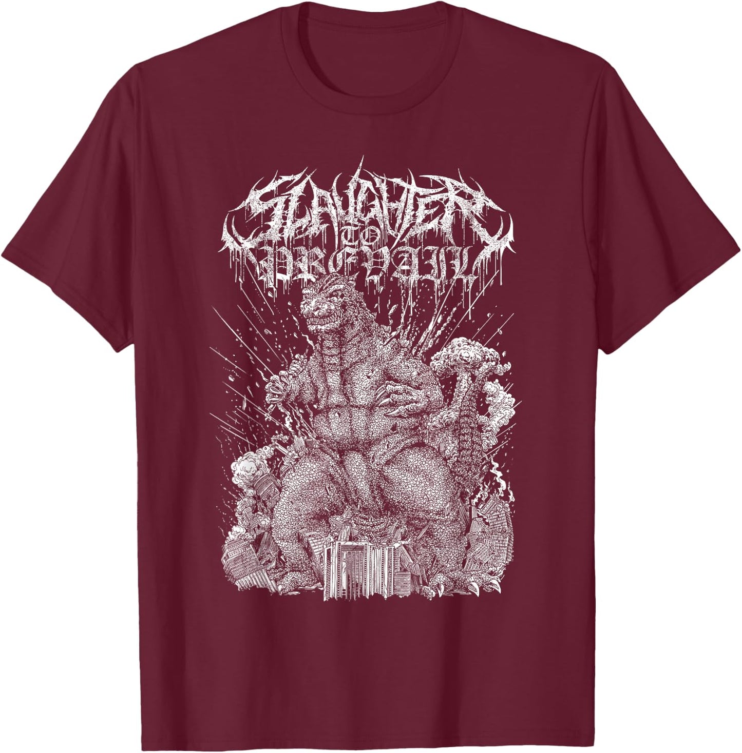 Slaughter to Prevail T-Shirt - T-Shirt | Maroon