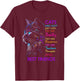 Cats Are Not Just Cats They Are Sanity They Are Happiness T-Shirt - T-Shirt | Maroon