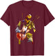 Freddie King Live By Everard Smith T-Shirt - T-Shirt | Maroon