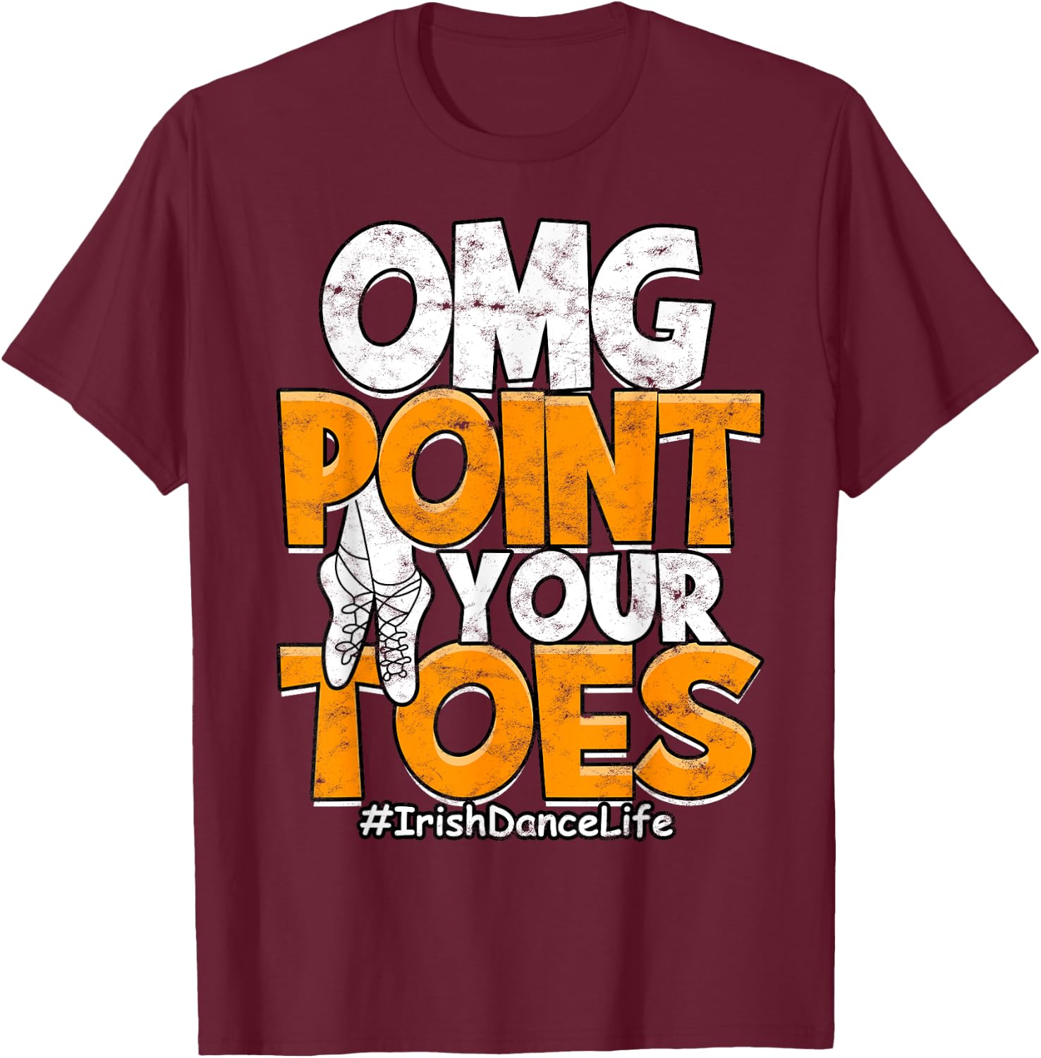 Irish Dance Ireland Reel Irish Dancer Coach Dancing T-Shirt - T-Shirt | Maroon