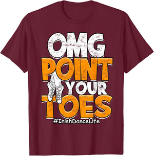 Irish Dance Ireland Reel Irish Dancer Coach Dancing T-Shirt - T-Shirt | Maroon