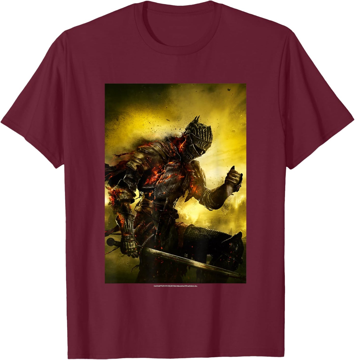 Dark Souls T-Shirt - T-Shirt | Maroon