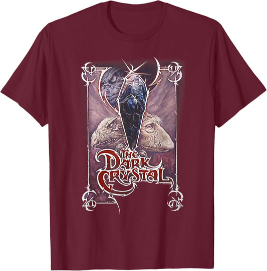 The Dark Crystal Wicked Poster T-Shirt - T-Shirt | Maroon