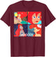 Disney The Little Mermaid Ariel Mood Panels Small T-Shirt - T-Shirt | Maroon