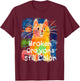 Broken Crayons Still Color Cat Teacher T-Shirt - T-Shirt | Maroon