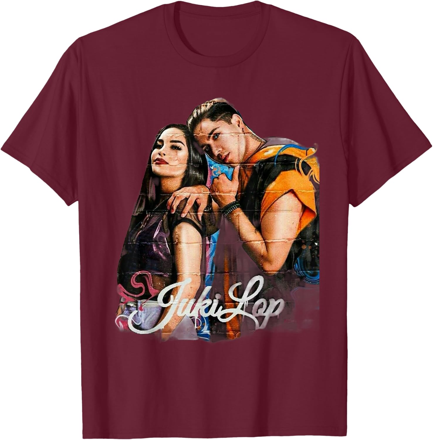 Manya bay Jukilop Team , Small, Black T-Shirt - T-Shirt | Maroon