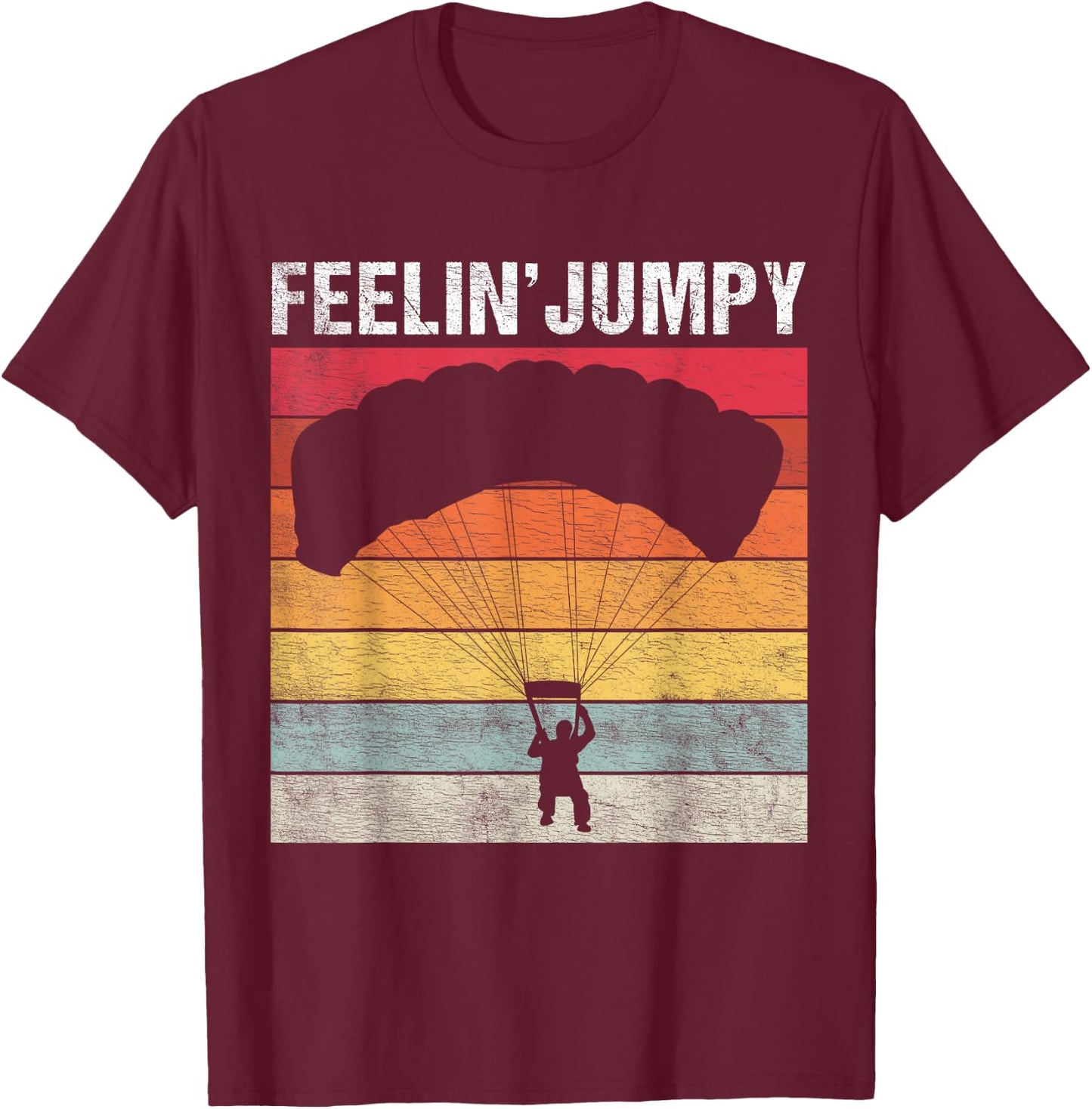 Paratrooper Pride for 82nd Airborne Veterans T-Shirt - T-Shirt | Maroon