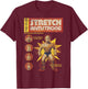 Stretch Armstrong Original Superhero Vintage Comic Book Cover T-Shirt - T-Shirt | Maroon